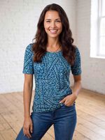 Shirt mit floralem Druck 